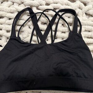 Victoria's Secret Sports Bra Criss-Cross back size L